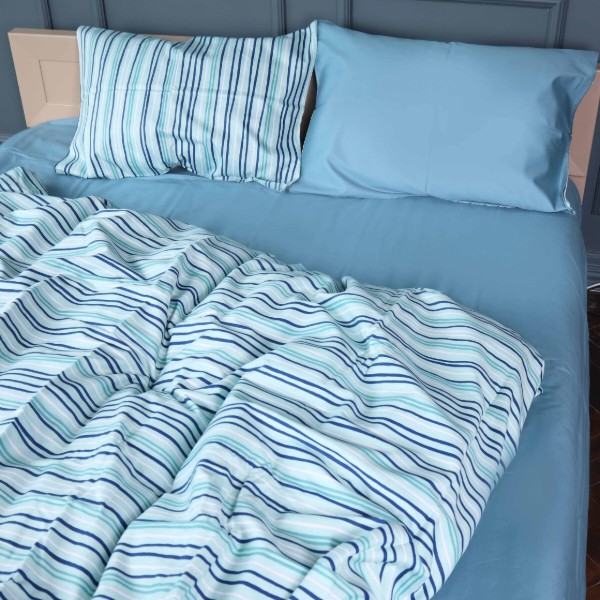Фото - Комплект постельного белья MirSon 22-1432 Wave Freshnessl 220х240 (2200011248080)